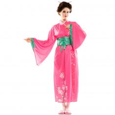 Disfraz Japonés - Rosa - Mujer
