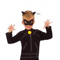 Camiseta y máscara de Miraculous: Gato Negro