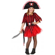 Disfraz de Pirata Bonita - Niña