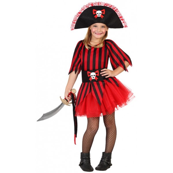 Disfraz de Pirata Bonita - Niña - parent-21388