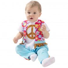 Disfraz de Hippie - Bebé niño