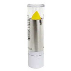 Lápiz labial amarillo neón