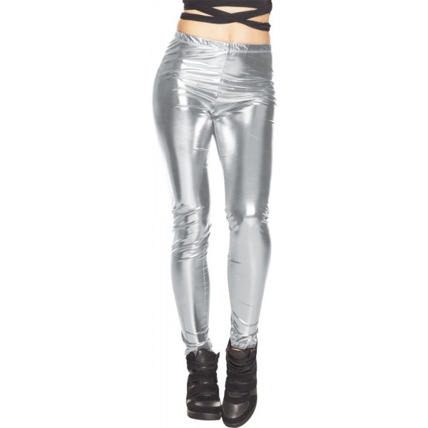 Leggings metálicos - Adulto - Plata - 2301-Parent