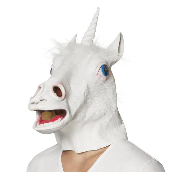 Máscara de Látex Unicornio - Adulto - 00145