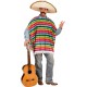 Miniature Disfraz de Poncho Mexicano - Adulto