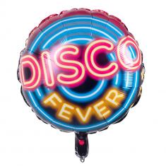  Globo de aluminio 45 cm - DISCO FEVER