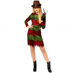 Disfraz de Freddy Krueger™ - Mujer