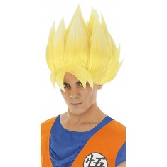 Peluca Goku Saiyan™ Rubia - Dragon Ball Z™ - Adulto