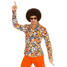 Camisa Disco - Estilo Groovy de los 70 - Hombre