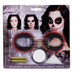 Kit de maquillaje Dia De Los Muertos - Halloween