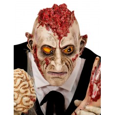 Máscara de látex - Zombie maníaco