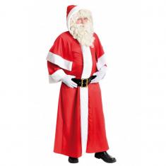 Disfraz de Papá Noel en gabardina - Hombre