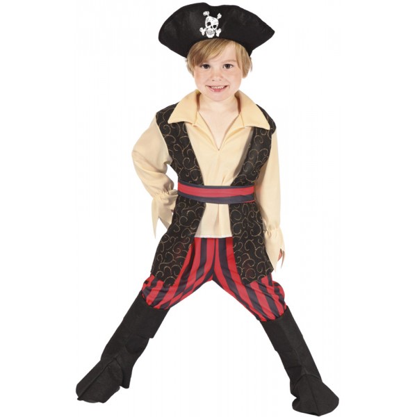 Disfraz del Pequeño Pirata Paul - Infantil - 82238-Parent