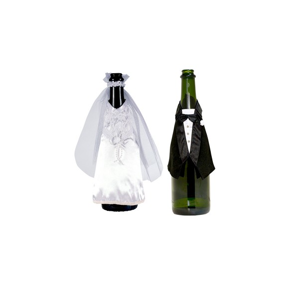 2 marcas de botellas (novio/novia) - 355001