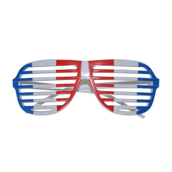 Gafas Rayas Tricolor Francia - Adulto - 80070