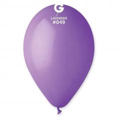 10 globos estándar - 30 cm - lavanda