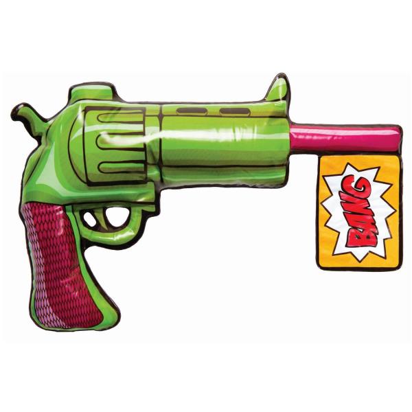 Pistola inflable Joker™ “Bang” - I-32366
