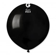 10 globos estándar - 48 cm - negro