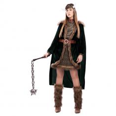 Disfraz vikingo de lujo - Mujer