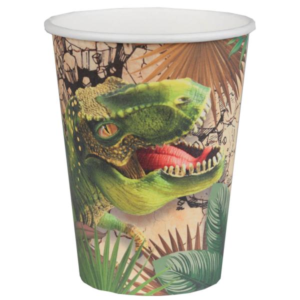 Vasos de papel x 10 - Dinosaurio - 7286