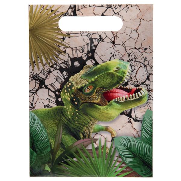 Bolsas de Cumpleaños de Dinosaurios x10 - 7540