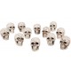 Miniature Decoraciones de calavera x 12