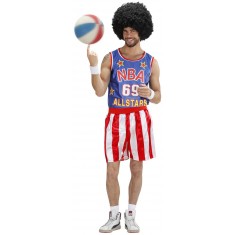 Disfraz de jugador de baloncesto de la NBA.