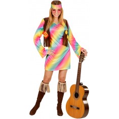 Precioso disfraz de Hippie - Mujer