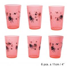 6 vasos de halloween