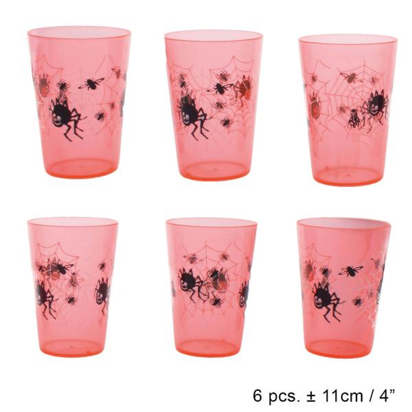 6 vasos de halloween - 74610