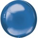 Miniature Globo Esfera Mylar Azul