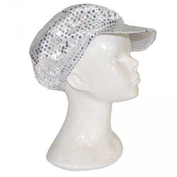 Gorra Disco Glitter - Plata - Adulto - 63413AR