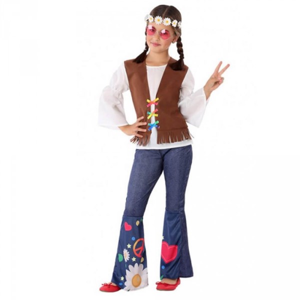 Disfraz de Hippie - Niña - 60099-parent