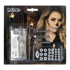 Kit de maquillaje: Calavera de diamante