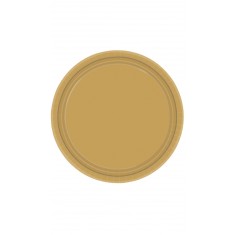 8 Platos (22,8Cm) – Oro