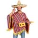 Miniature Disfraz Poncho Tequila Sunrise - Adulto