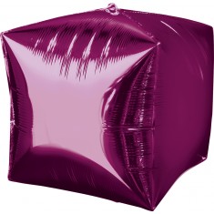  Globo Cubo Mylar Rosa