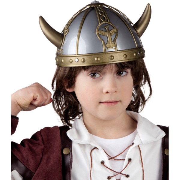 Casco de guerrero vikingo infantil - 01351