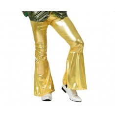 Pantalones de discoteca dorados