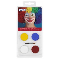 Set de maquillaje de agua payaso