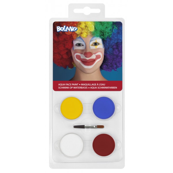 Set de maquillaje de agua payaso - 45041