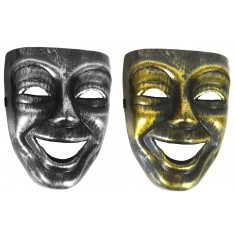 Máscara de teatro sonriente