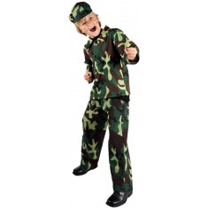 Disfraz militar infantil