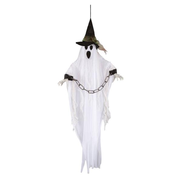 Pequeño fantasma con cadenas para colgar - iluminado - RDLF-22951