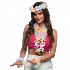 Conjunto hawaiano pastel