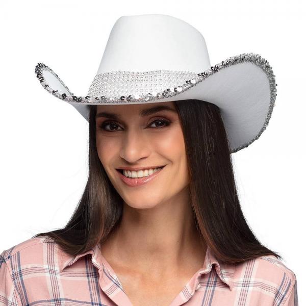 Sombrero de fiesta para niñas - blanco - BOL1437