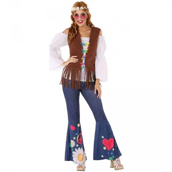 Disfraz de Hippie - Mujer - 60004-parent
