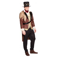 Disfraz de Capitán Steampunk - Hombre