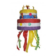 Piñata De Pastel De Cumpleaños