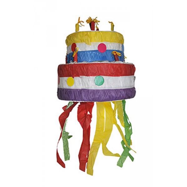 Piñata De Pastel De Cumpleaños - 66277FUN